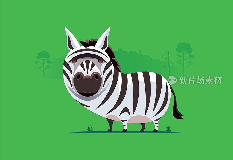 zebra character